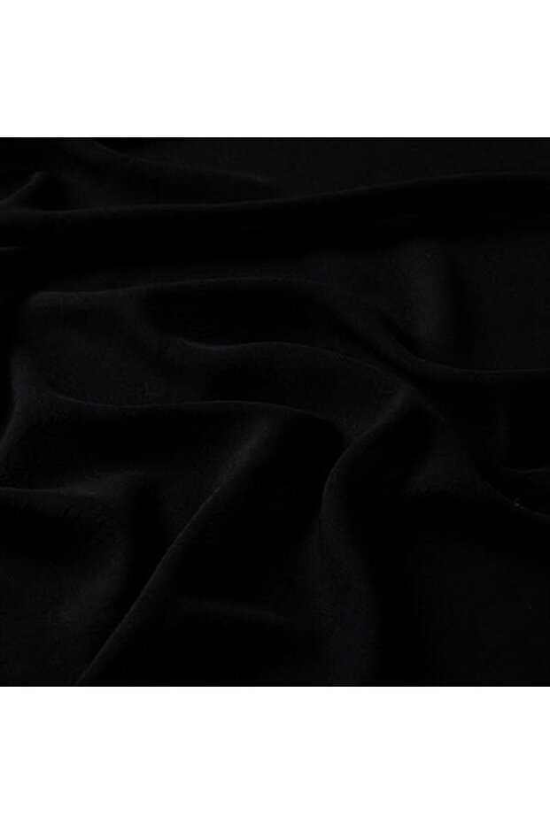 Monogram Shawl - Black - 2