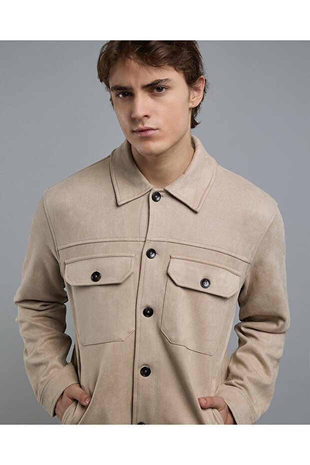 سترة صلبة مع إغلاق بأزرار - 3