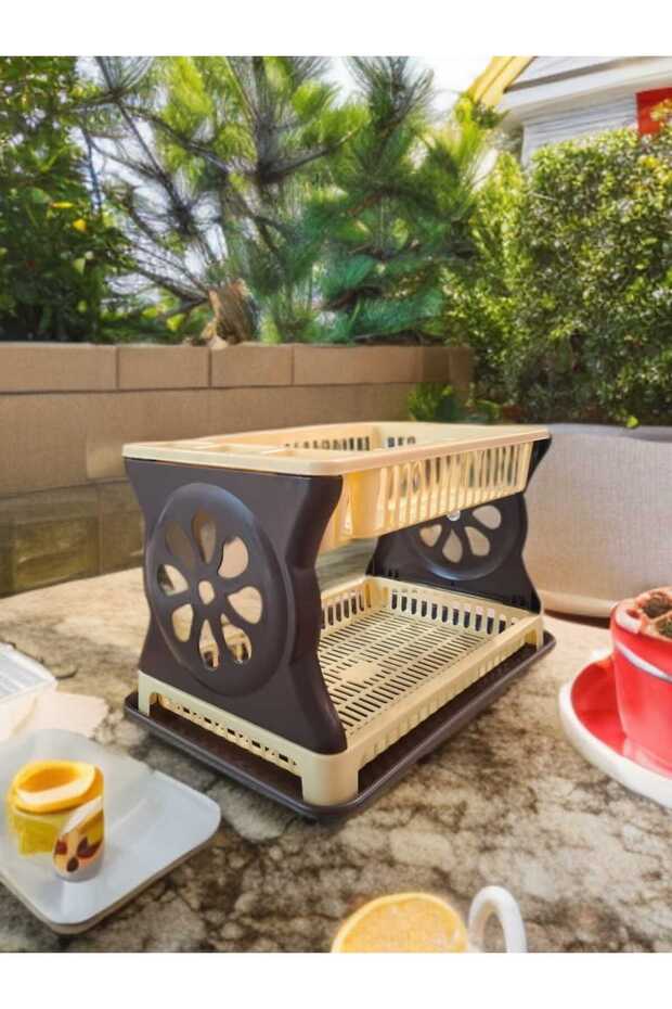Double Dish Rack for Kitchen - 2