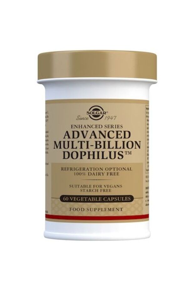 Dophilus Solgar avansat multimiliardar, 60 capsule - 1