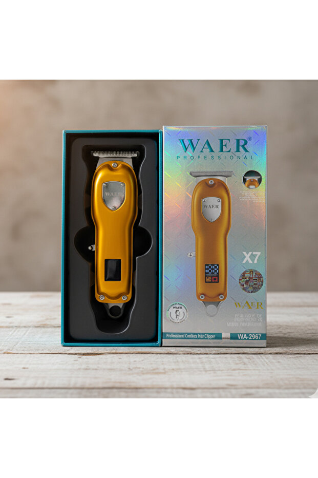 Beard Shaving Machine Digital Display Rechargeable Electric Hair Trimmer