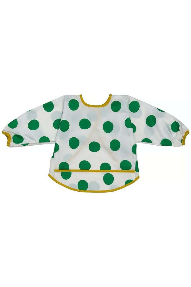 Bib white/green