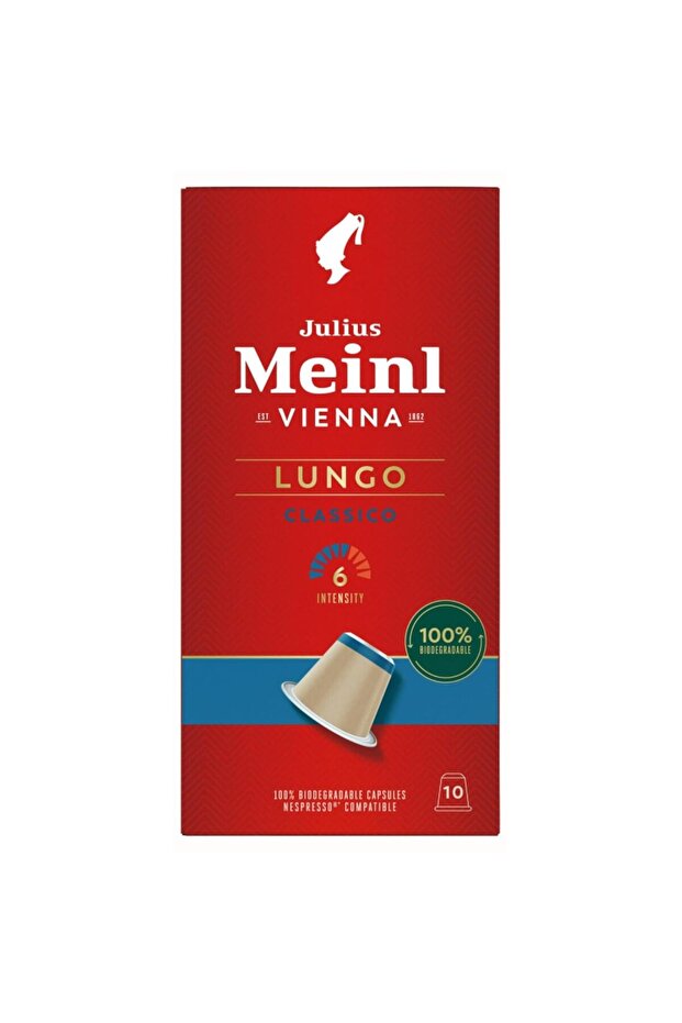 Lungo Classico, 100% Arabica, Nespresso Compatible, 10 Capsules