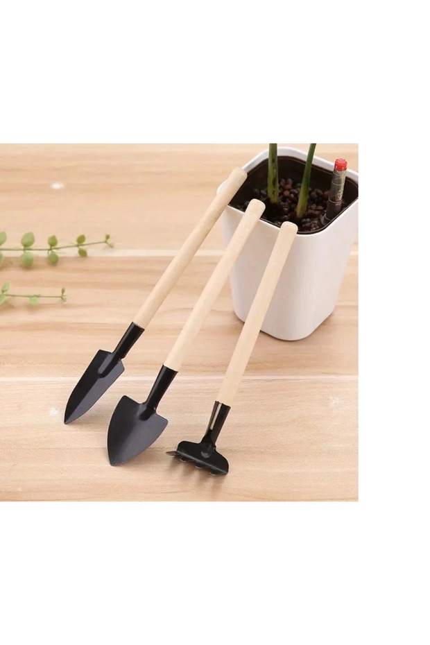 Mini Digging Shovel Rake Set - Portable - 2