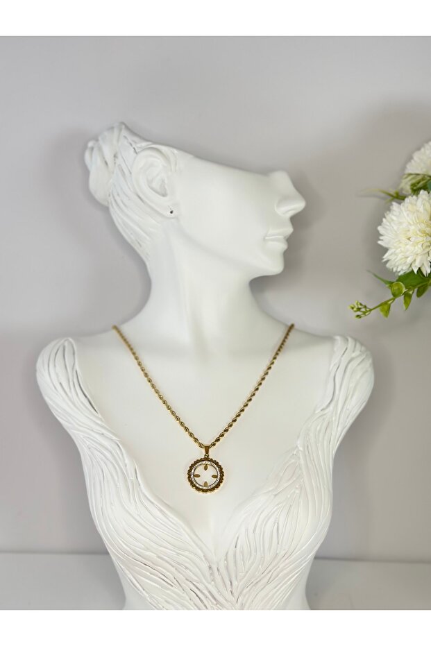 Çelik Çeyreklik Kolye (60+5cm) - 2