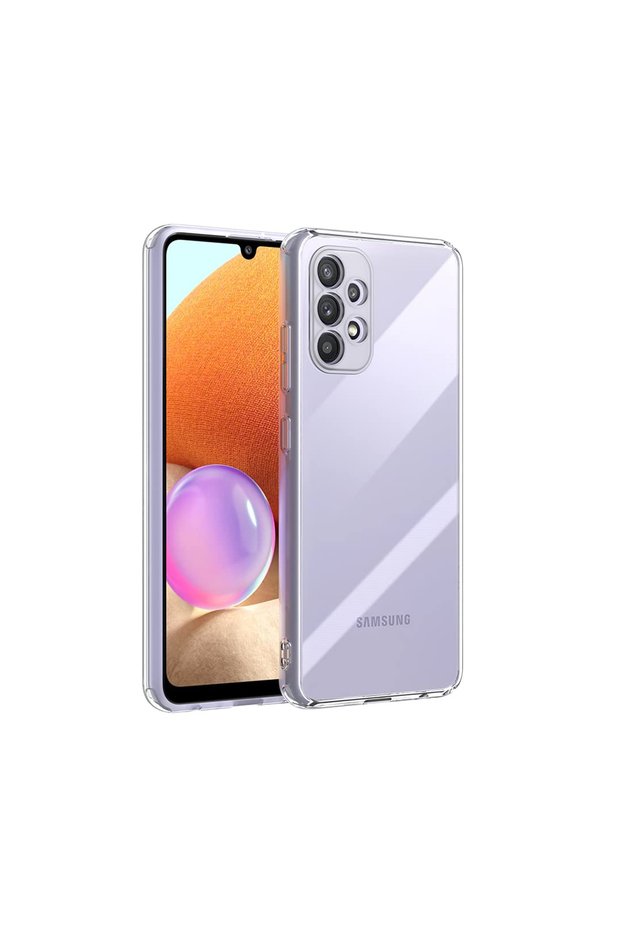 Samsung Galaxy A13 Compatible Transparent Protected Phone Case