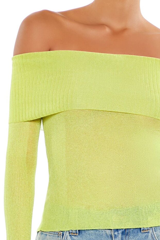 Omuz Açık Kazak - 3