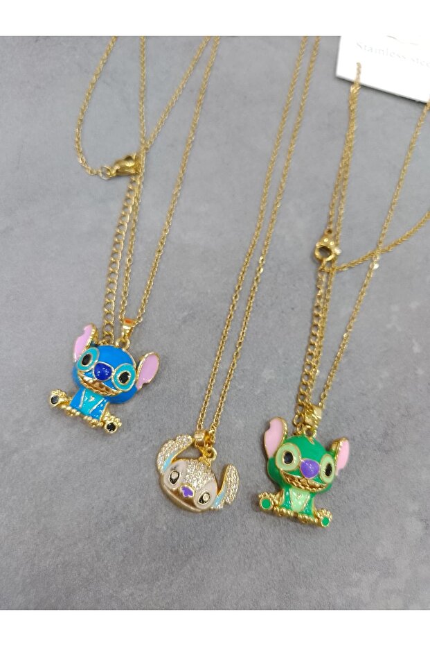 STİÇ ÇELİK KOLYE - 1