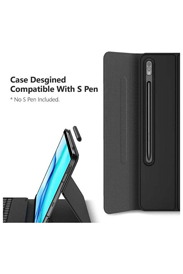 Galaxy Tab S8 Plus/S7 Plus Keyboard Case - 3
