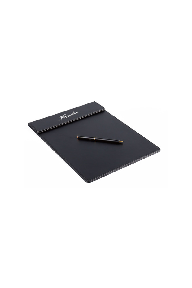 Black Plus Check-in Folder
