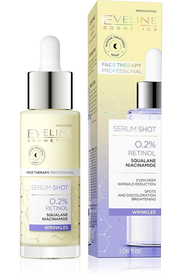 سيروم إيفلين شوت 0.2% للتجاعيد 30 مل SERUM SHOT 0.2% WRINKLES 30ML