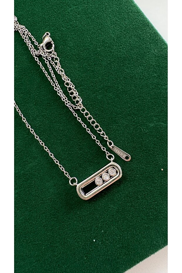 Çelik Mess Kolye - 4