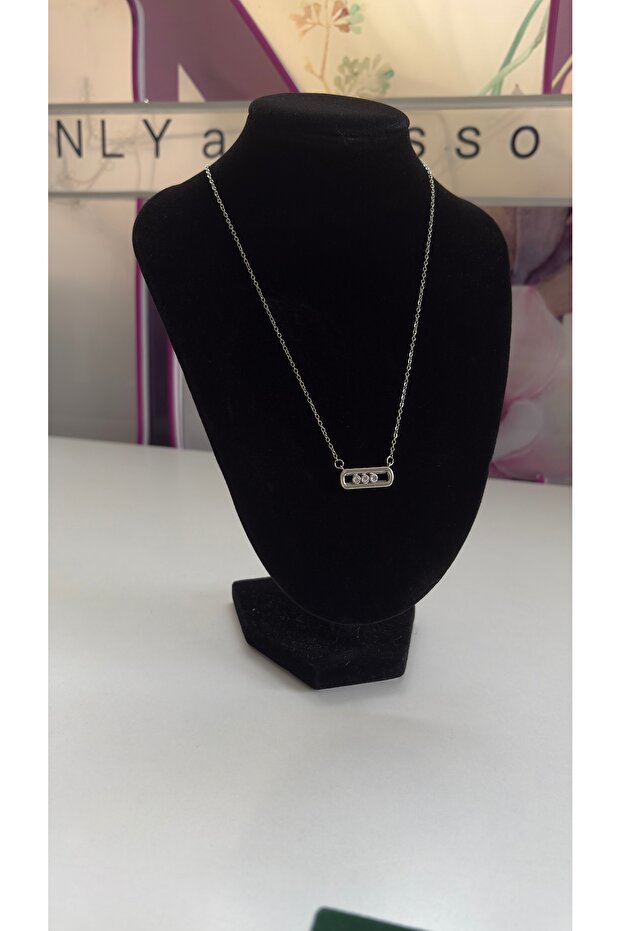 Çelik Mess Kolye - 3