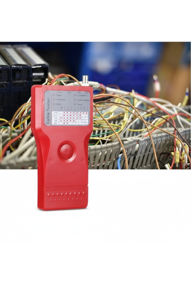 5-in-1 Network Cable Tester (RJ45/RJ11/UTP/STP/BNC/1394) with Remote - 3