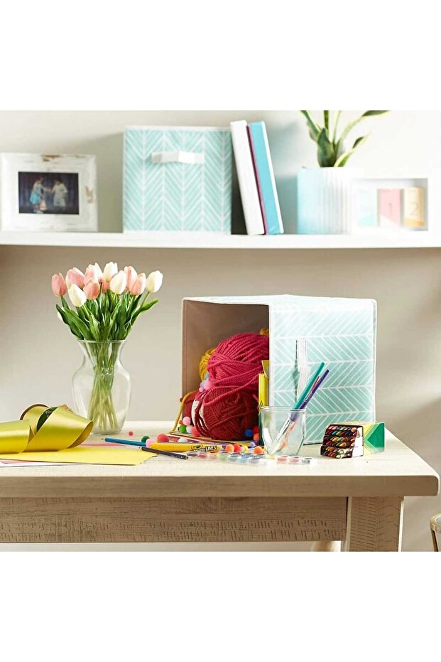 Set of 2 Foldable and Multi-Functional Organization and Storage Boxes - 2