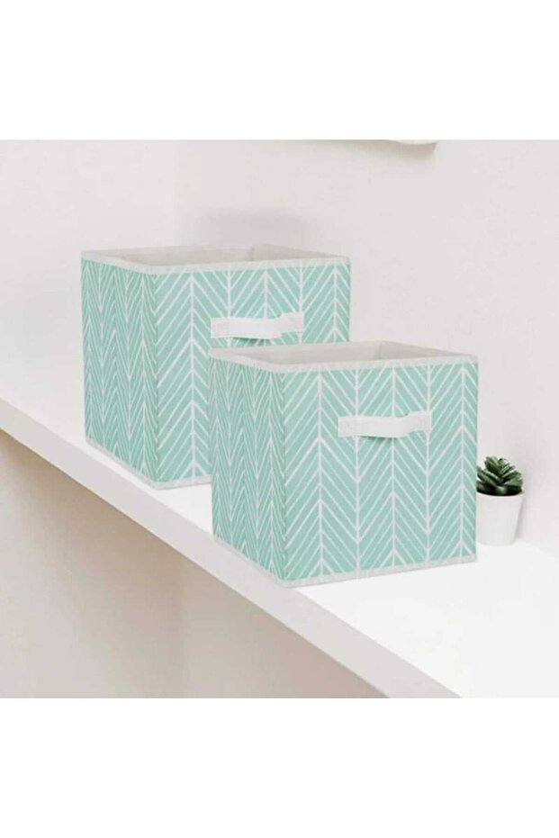 Set of 2 Foldable and Multi-Functional Organization and Storage Boxes - 1