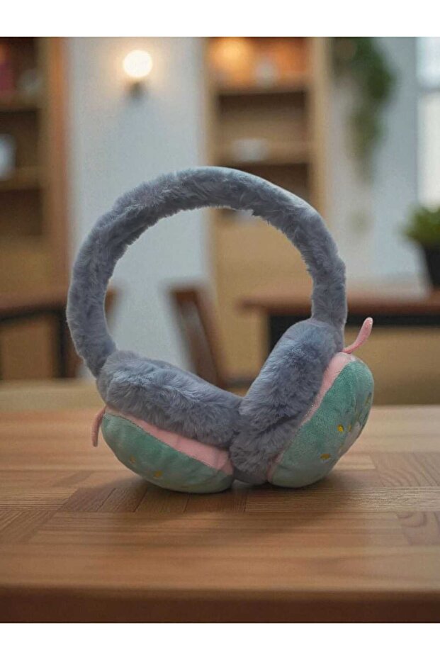 واقي أذن شتوي قابل للطي من القطيفة الواقية من البرد على شكل فواكه - 2