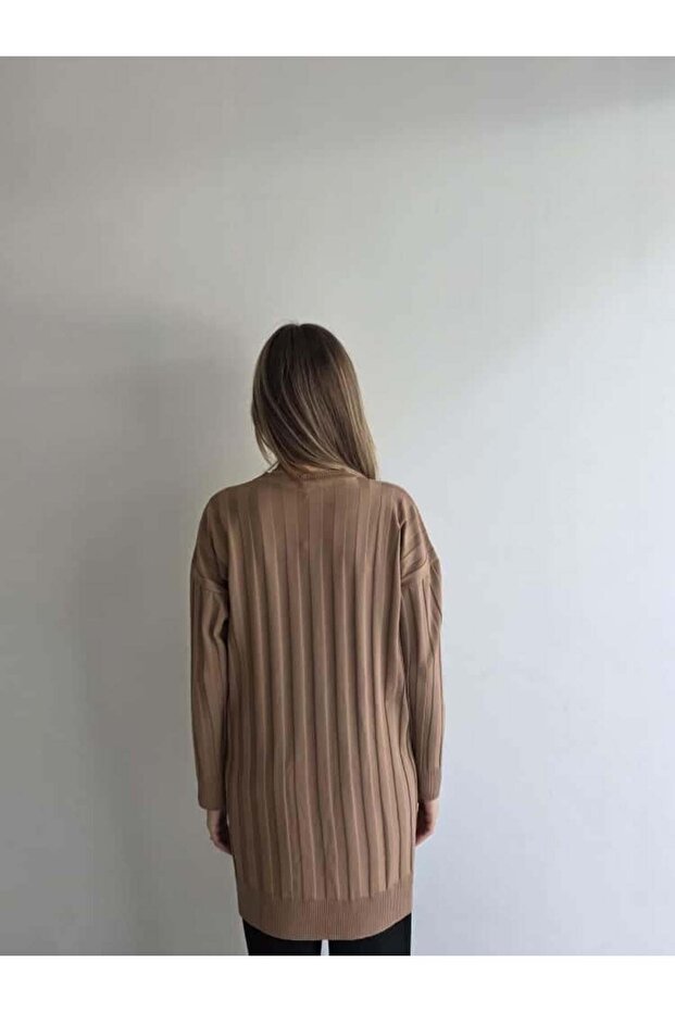 Çizgi Baskılı Tunik - 3