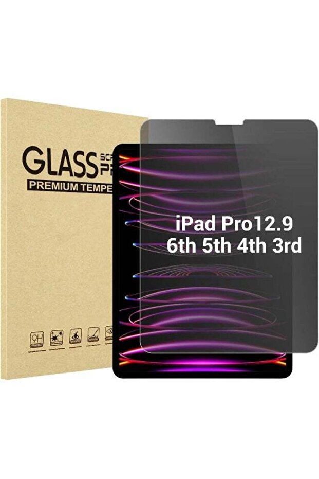 Privacy Tempered Glass Screen Protector for iPad Pro 12.9" (3rd-6th Gen)