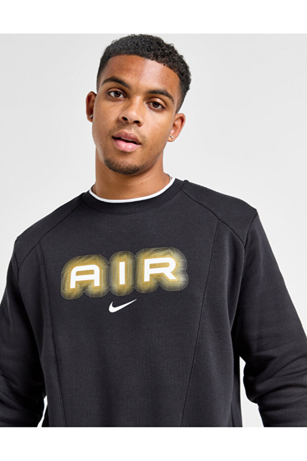 Baskılı Air Erkek Sweatshirt - 4