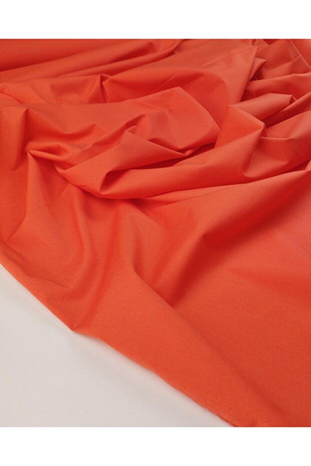 Cotton Woven Fabric in Red Color (Width 135 cm X Length 250 cm)