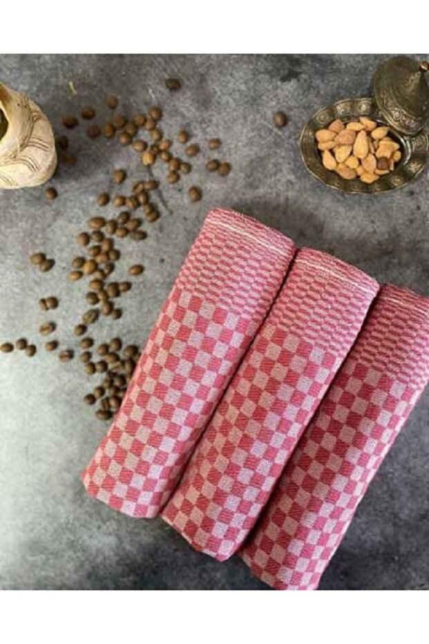 Lady Patterned Colorful Runner, Serving Napkin and Presentation Cover (1 Pack = 4 Pieces) 40×60 cm