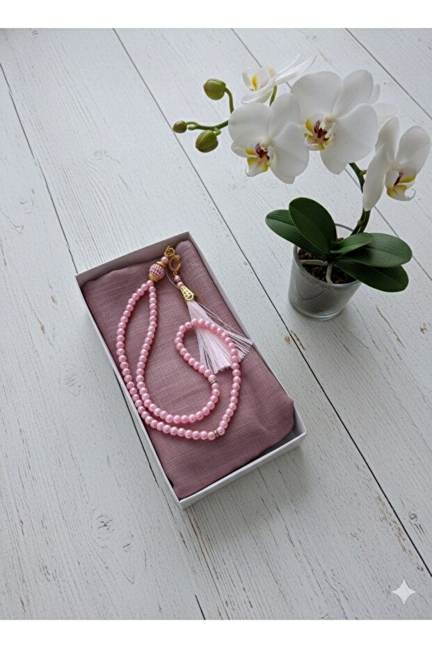 Scarf Prayer Beads Set Mevlüt Gift