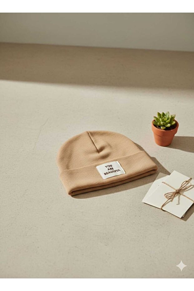 قبعة ريبا أساسية بلون واحد مصنوعة من القطن/القماش الأكريليك - 1