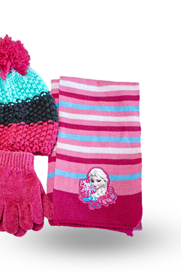 Hat, Scarf, Gloves Set - 3