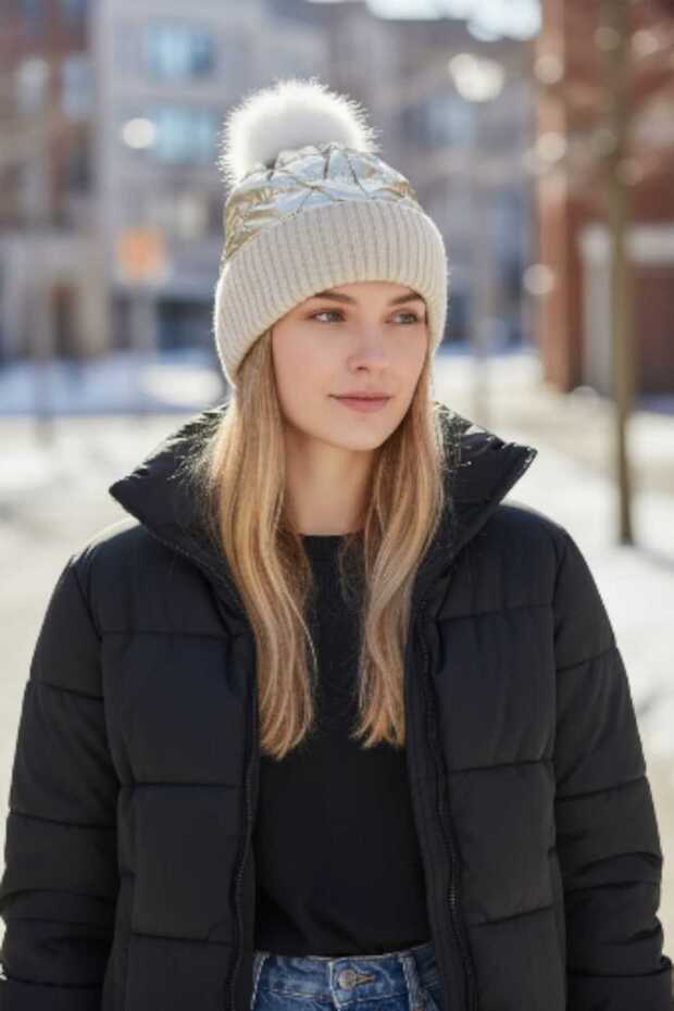 Kadın İçi polarlı Bere - 1