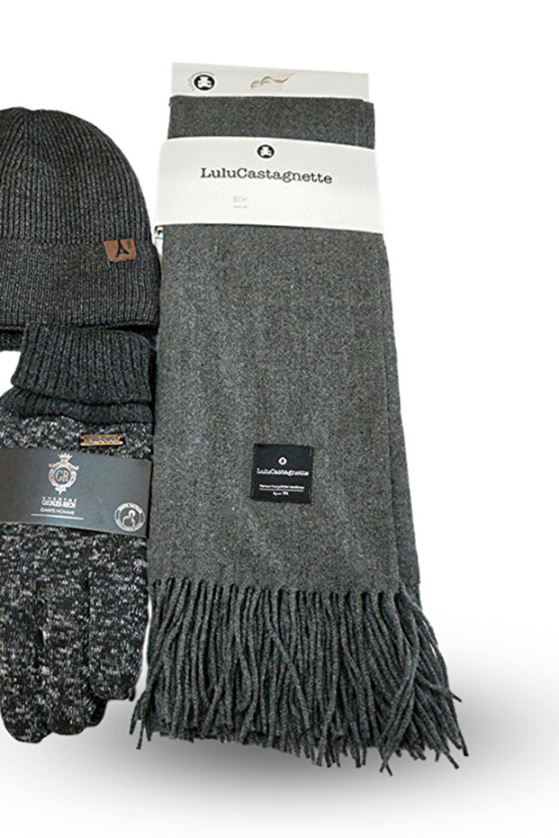 Hat, Scarf, Gloves Set - 2