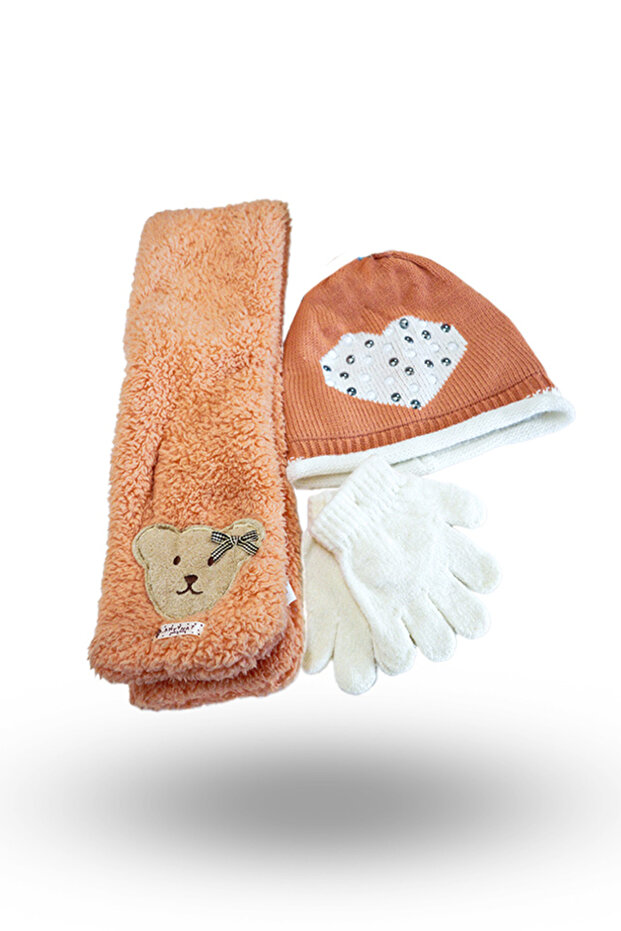 Hat, Scarf, Gloves Set - 1