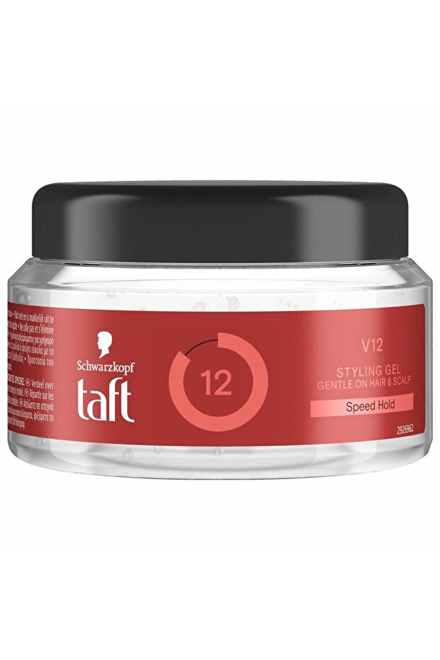 Taft Kavanoz Jöle V12 Styling Gel 250 ml – Ultra Güçlü Hızlı Sabitleme