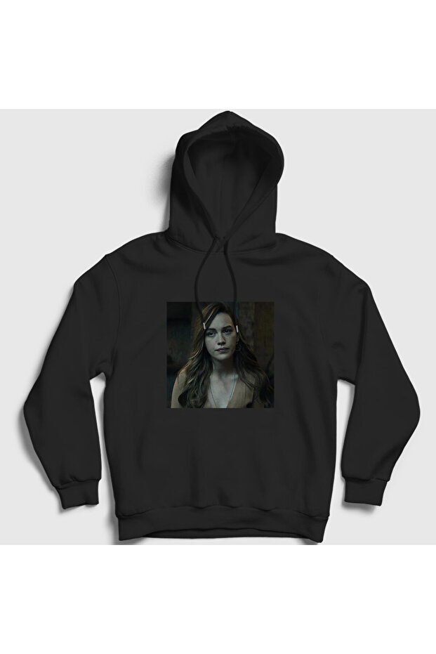 Unisex Black Love Quinn Dizi You Hooded Sweatshirt 583093Tt