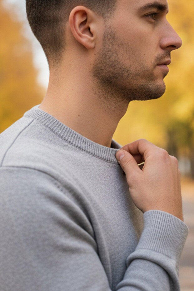 Pulover bărbătesc casual - 5