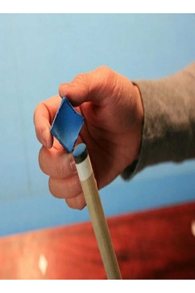 طباشير عصا بلياردو احترافي - 6 قطع - لتعزيز القبضة، تقليل الأخطاء وتحسين التحكم والدقة