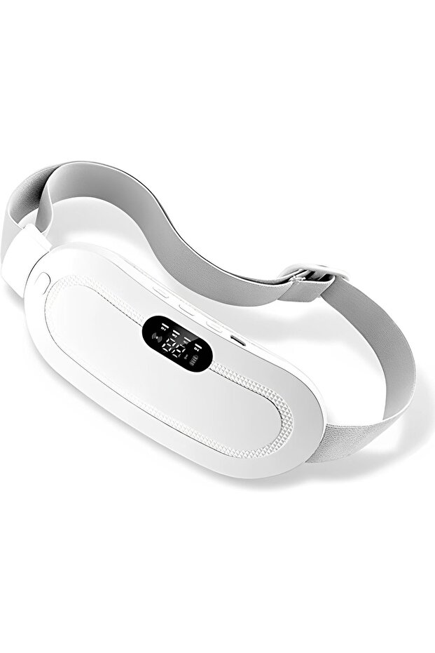 Portable Cordless Heating Pad - Menstrual Warming Belt (White)