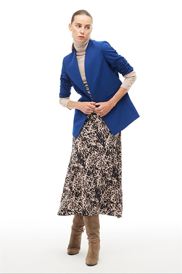 Saks V-Yaka Ceket - 3