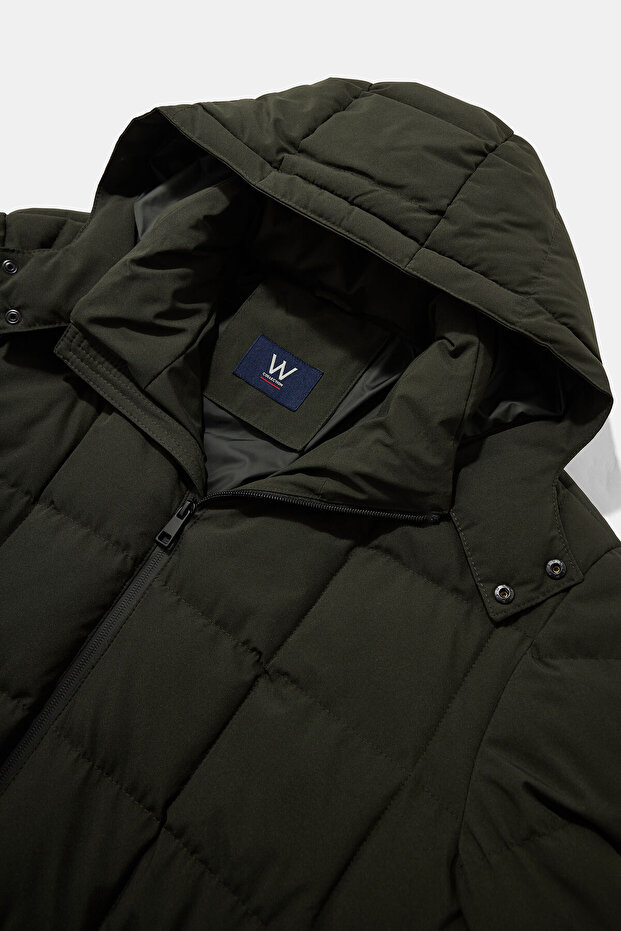 KAPUŞONLU HAKİ MONT - 3