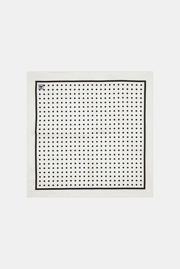 DESENLİ İPEK MENDİL - 1