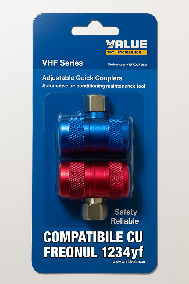 Car freon 1234yf quick coupler set - 1