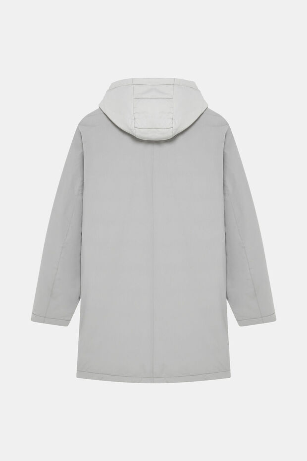 KAPUŞONLU VİZON PARKA - 2