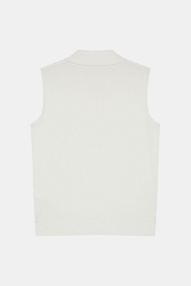 BEYAZ KOLSUZ TRİKO - 2