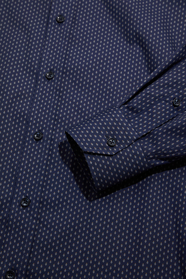 BASKI DESENLİ GÖMLEK - 4