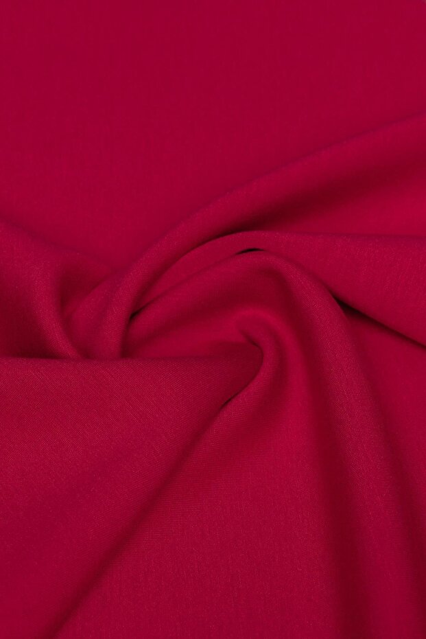 Meteor Red Color Knitted Fabric
