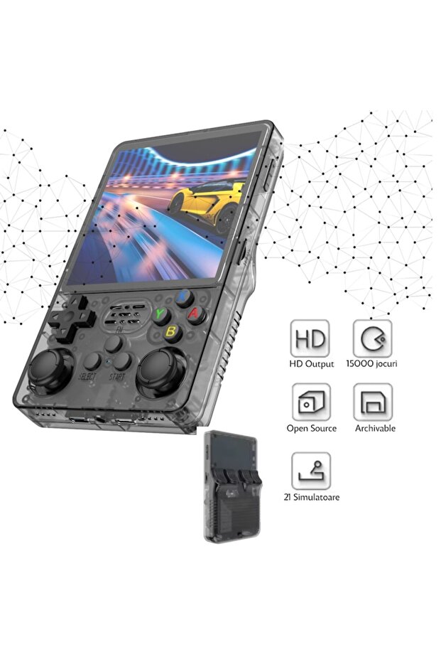 R36S-Open Source Retro Handheld Game Console, 21 Simulators, 15,000 Pre-Installed Games, HD Screen - 2