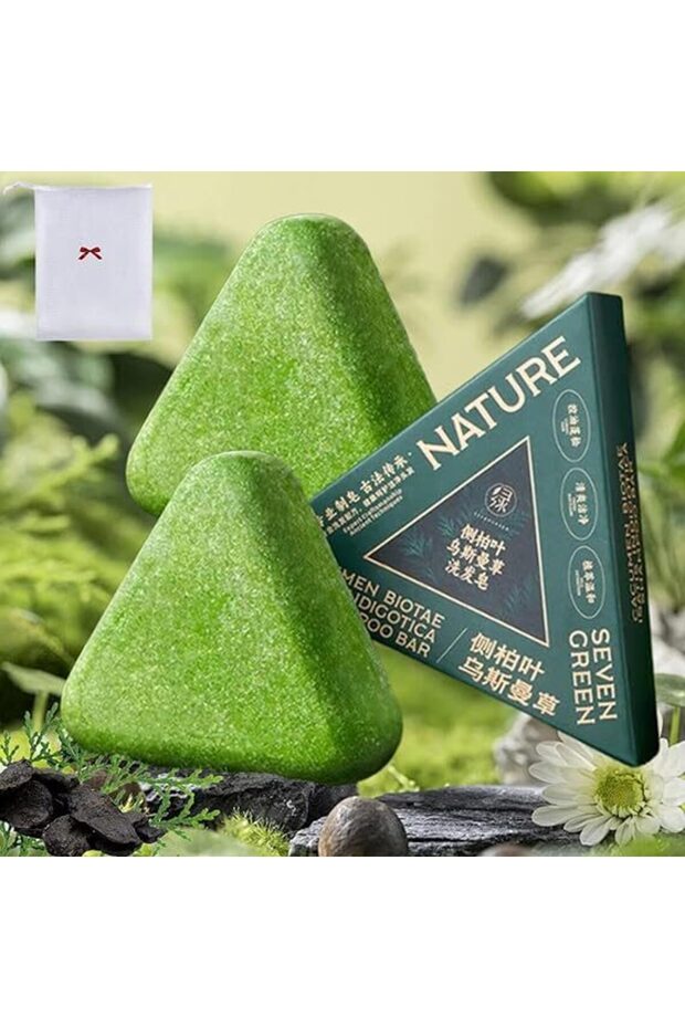 Nature Triangle Shampoo Bar
