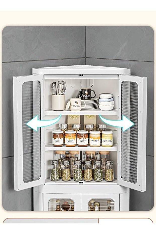 2 Layers Clear Folding Storage Boxes - 4