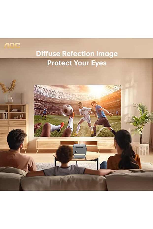 -Portable-Projector|15000-Lumen-Brightness|Compatible-with-IOS-Android-PC-PS4-PS5 - 6