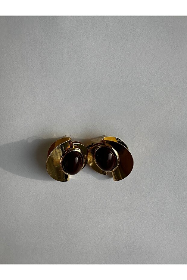 vintage çelik küpe - 6